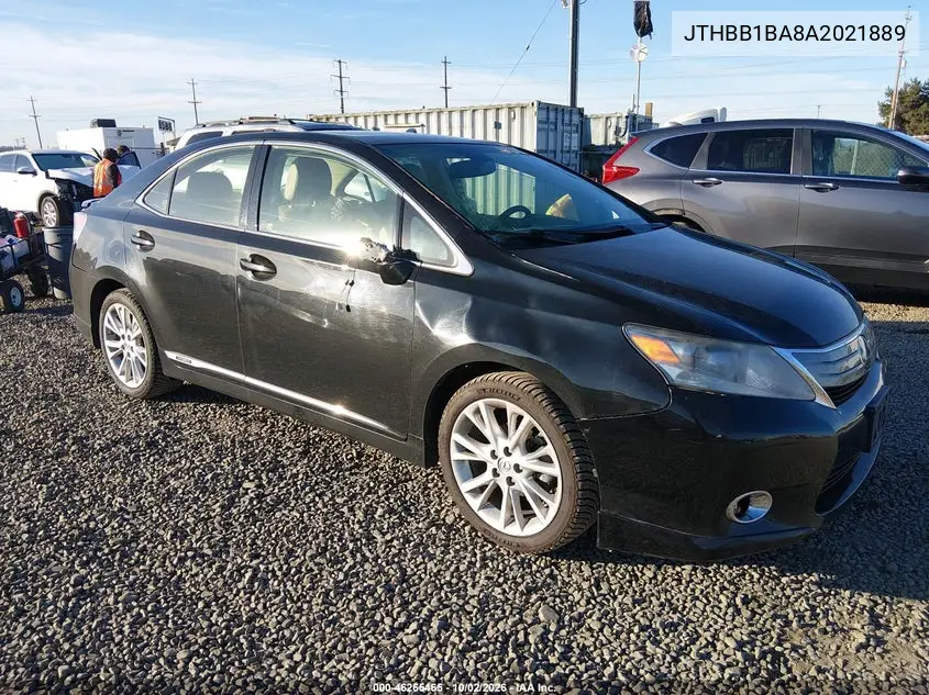 LEXUS HS 2010, VIN JTHBB1BA8A2021889