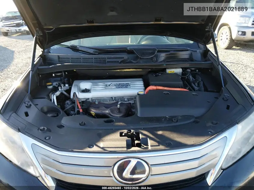 2010 LEXUS HS VIN JTHBB1BA8A2021889 — фото 10