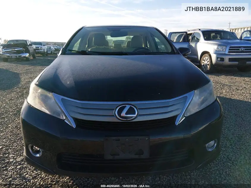 2010 LEXUS HS VIN JTHBB1BA8A2021889 — фото 13