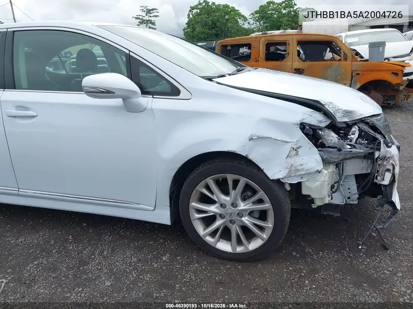 2010 LEXUS HS VIN JTHBB1BA5A2004726 — фото 18