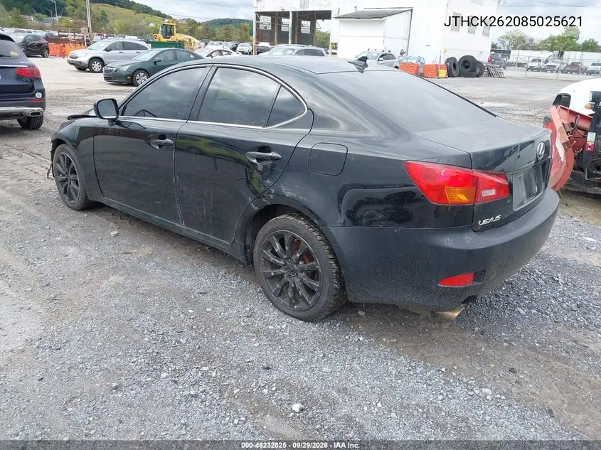 2008 LEXUS IS VIN JTHCK262085025621 — фото 3