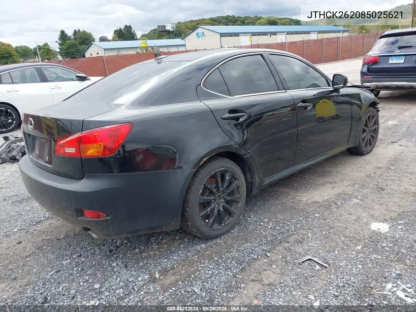 2008 LEXUS IS VIN JTHCK262085025621 — фото 4