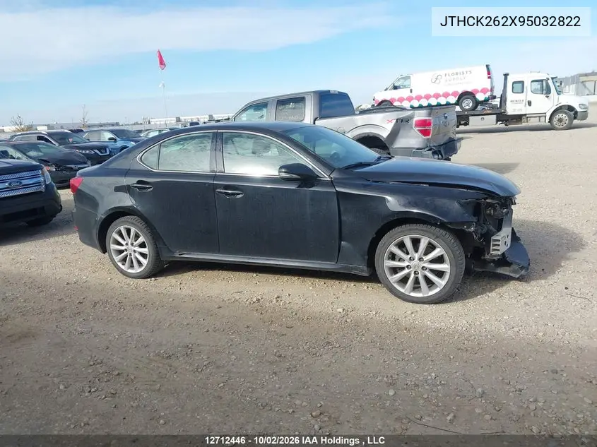 2009 LEXUS IS VIN JTHCK262X95032822 — фото 13