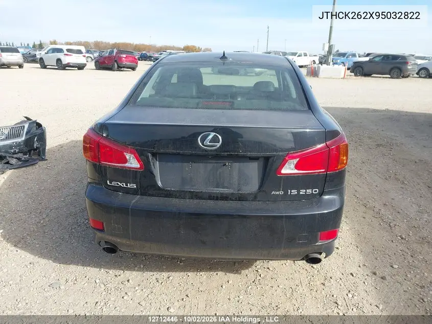 2009 LEXUS IS VIN JTHCK262X95032822 — фото 16