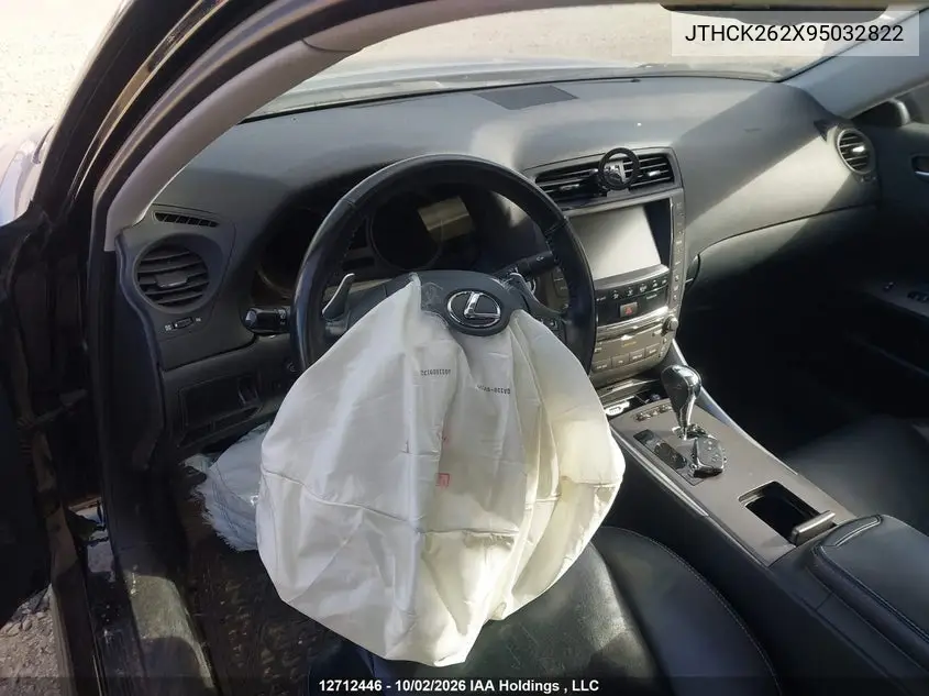 2009 LEXUS IS VIN JTHCK262X95032822 — фото 19