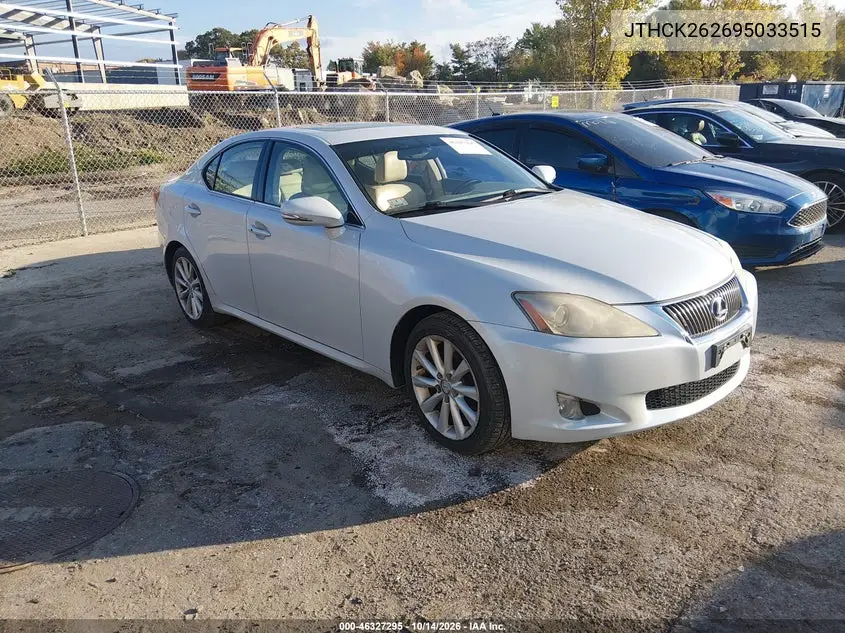 LEXUS IS 2009, VIN JTHCK262695033515