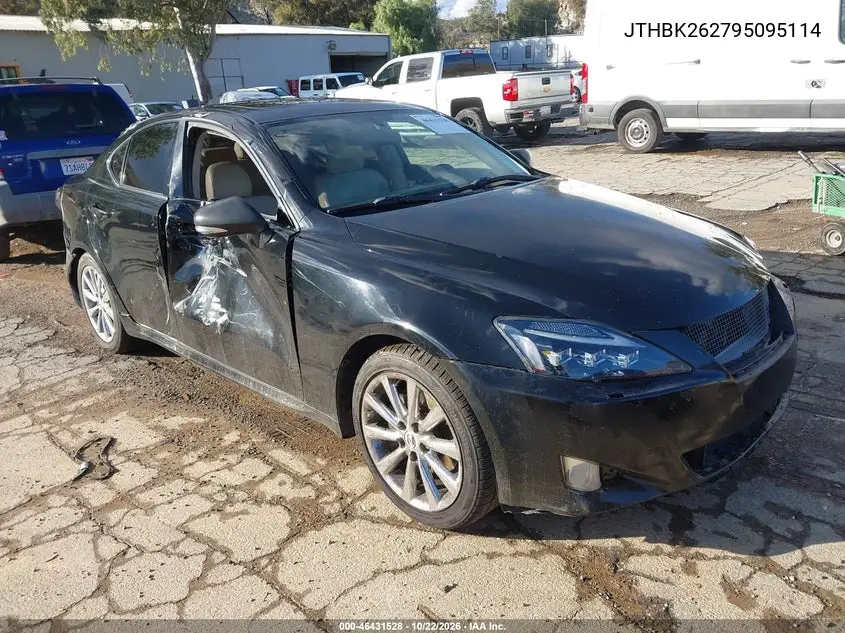 LEXUS IS 2009, VIN JTHBK262795095114