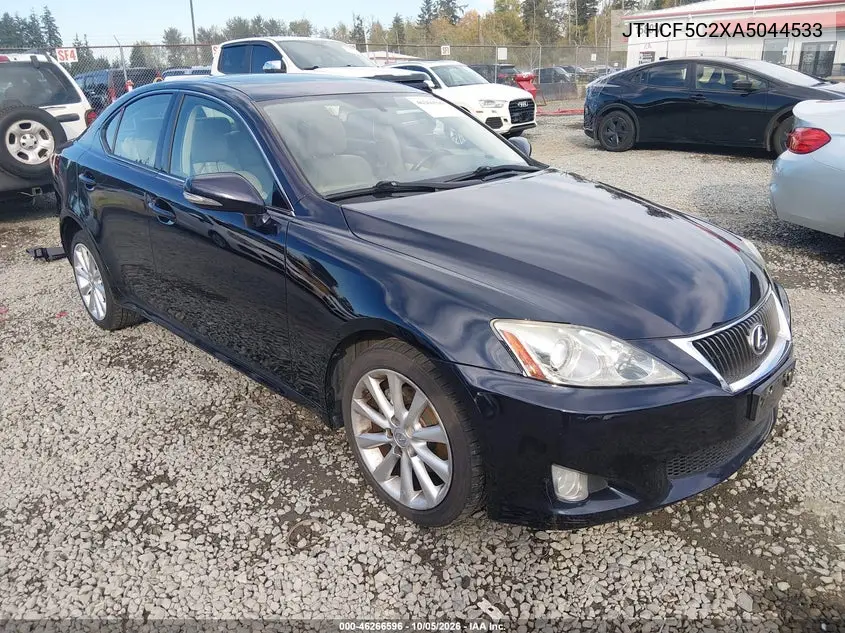 LEXUS IS 2010, VIN JTHCF5C2XA5044533