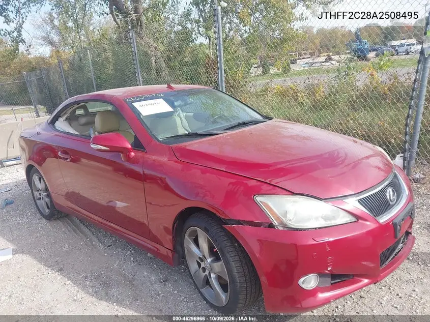 LEXUS IS 2010, VIN JTHFF2C28A2508495
