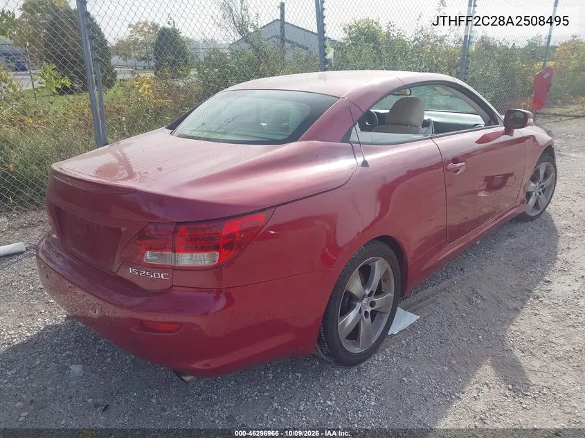 2010 LEXUS IS VIN JTHFF2C28A2508495 — фото 4