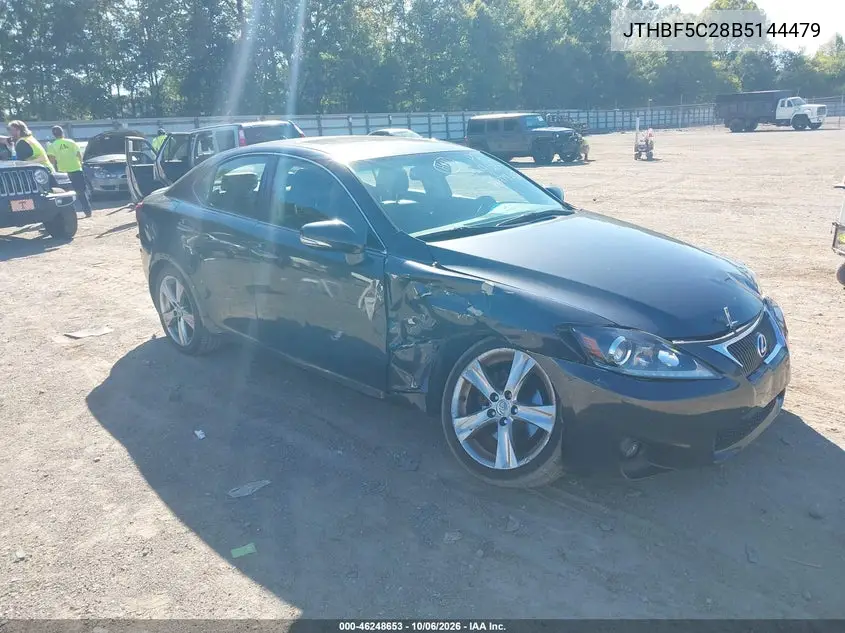 LEXUS IS 2011, VIN JTHBF5C28B5144479