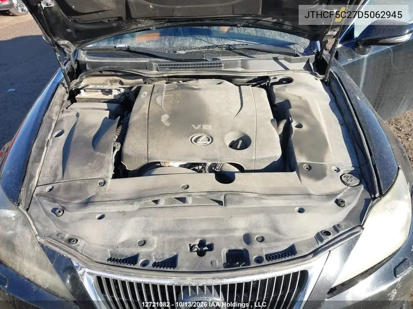 2013 LEXUS IS VIN JTHCF5C27D5062945 — фото 10
