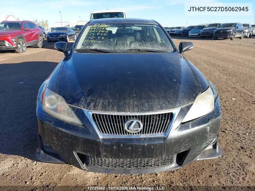 2013 LEXUS IS VIN JTHCF5C27D5062945 — фото 12