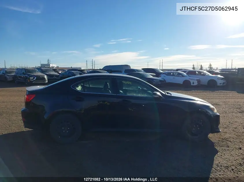 2013 LEXUS IS VIN JTHCF5C27D5062945 — фото 13