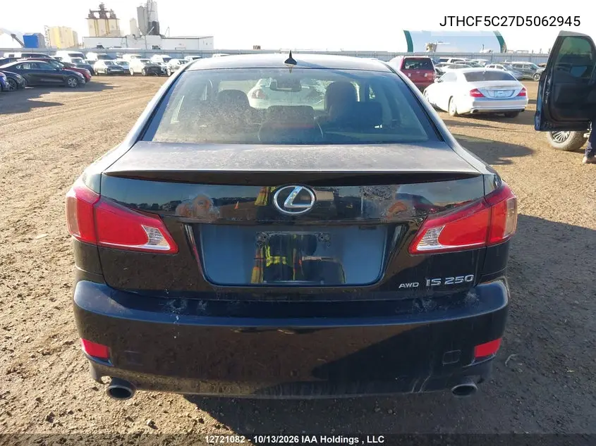 2013 LEXUS IS VIN JTHCF5C27D5062945 — фото 16
