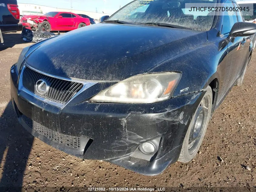 2013 LEXUS IS VIN JTHCF5C27D5062945 — фото 6