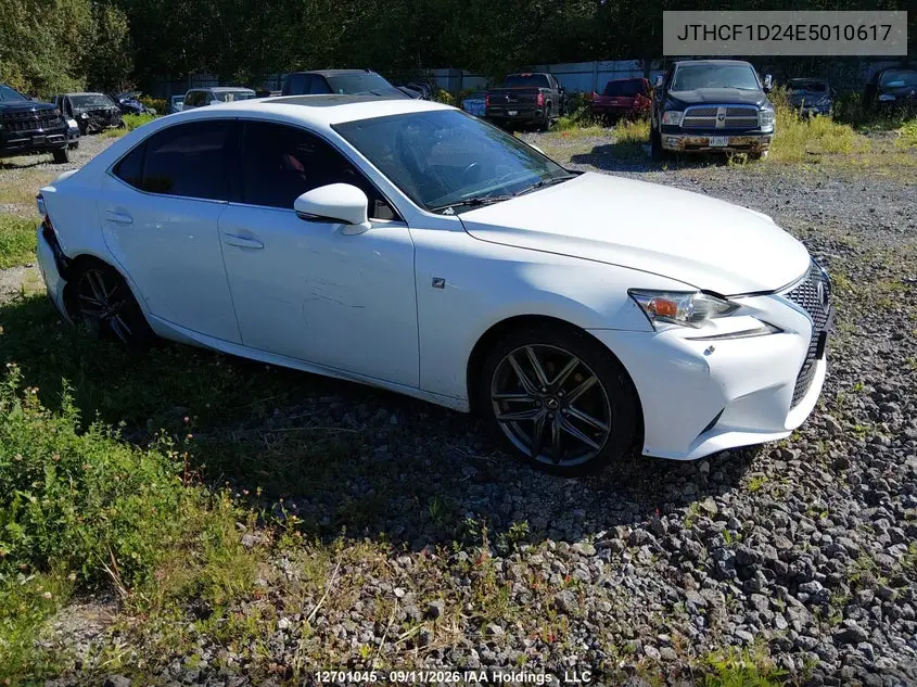 LEXUS IS 2014, VIN JTHCF1D24E5010617