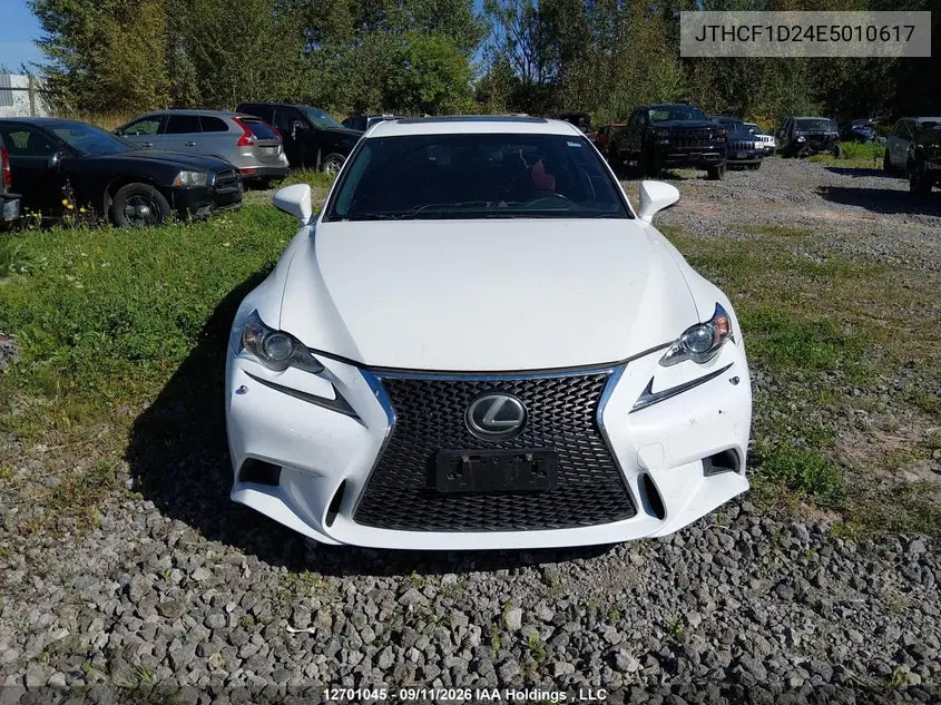 2014 LEXUS IS VIN JTHCF1D24E5010617 — фото 12