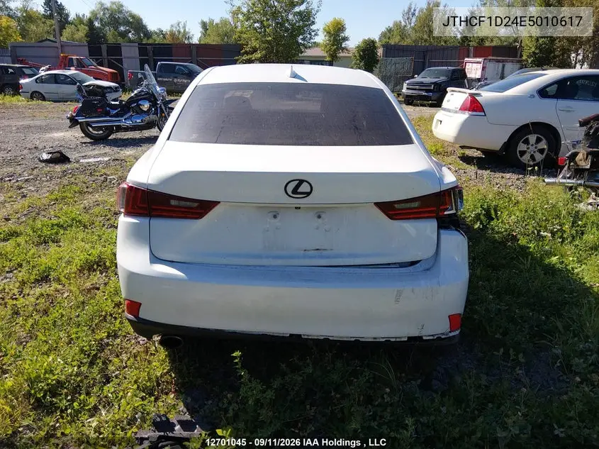 2014 LEXUS IS VIN JTHCF1D24E5010617 — фото 16