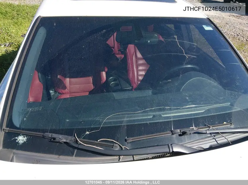 2014 LEXUS IS VIN JTHCF1D24E5010617 — фото 17