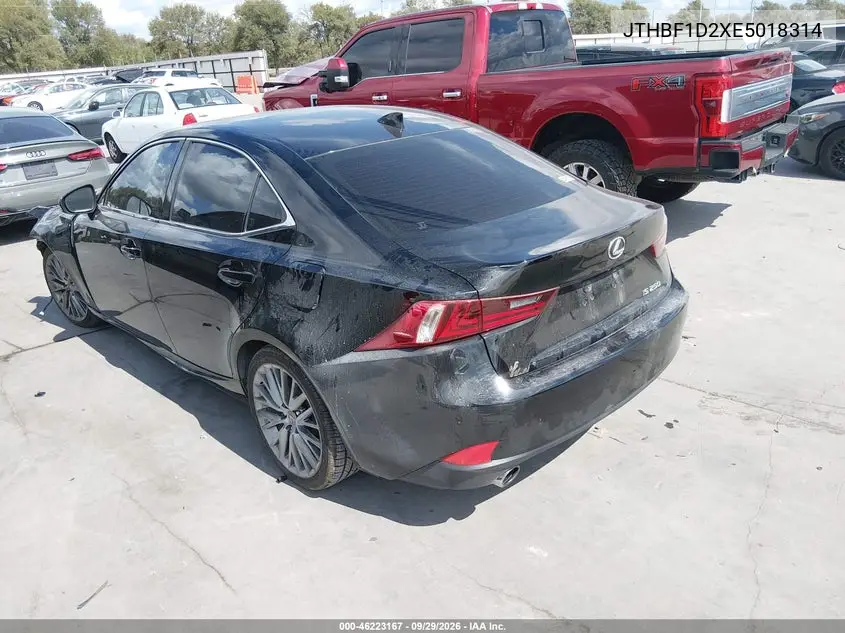 2014 LEXUS IS VIN JTHBF1D2XE5018314 — фото 3