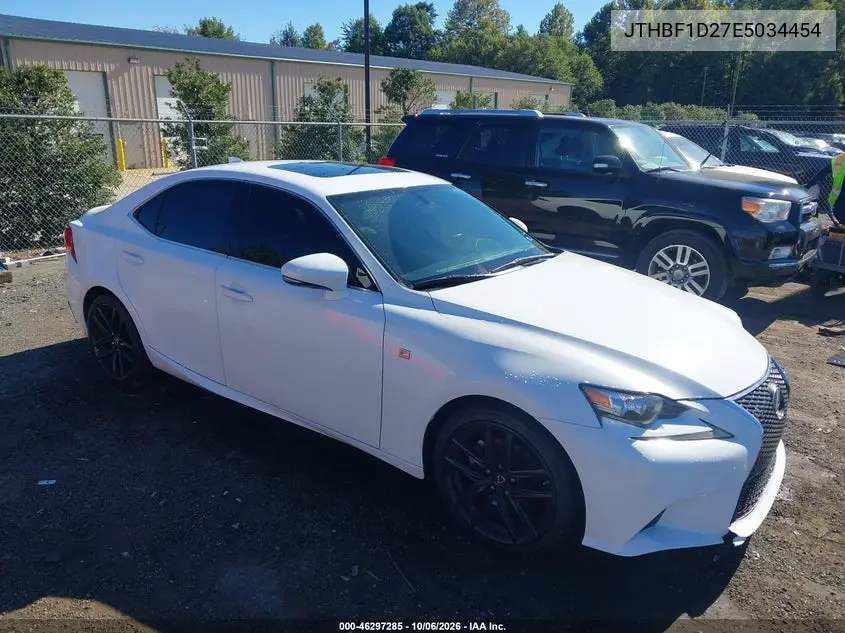 LEXUS IS 2014, VIN JTHBF1D27E5034454