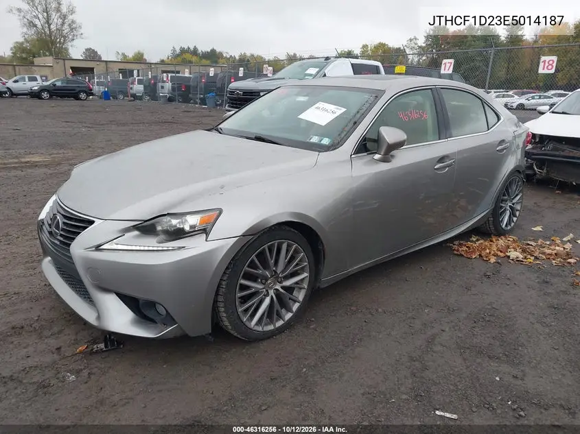 2014 LEXUS IS VIN JTHCF1D23E5014187 — фото 2