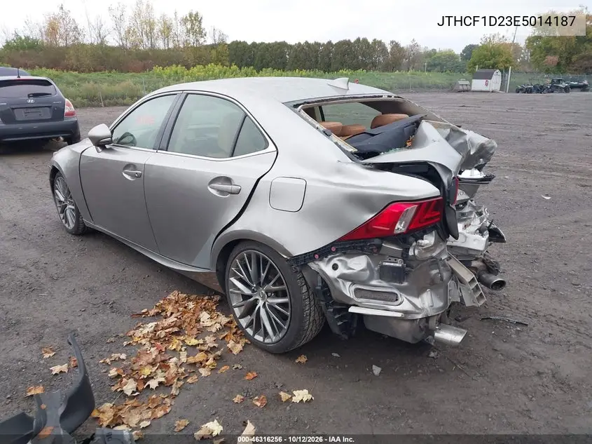 2014 LEXUS IS VIN JTHCF1D23E5014187 — фото 3
