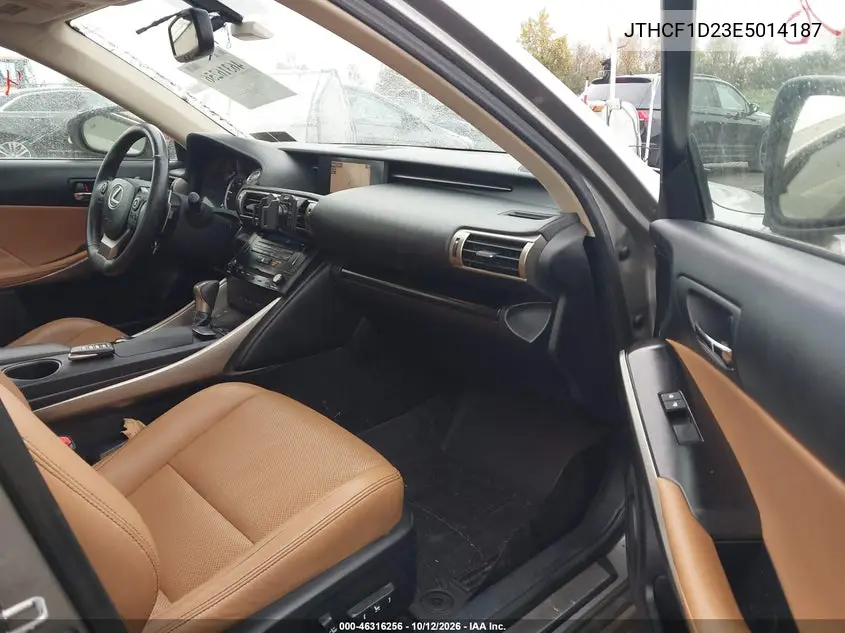 2014 LEXUS IS VIN JTHCF1D23E5014187 — фото 5