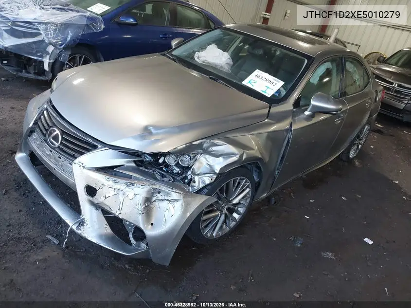 2014 LEXUS IS VIN JTHCF1D2XE5010279 — фото 2