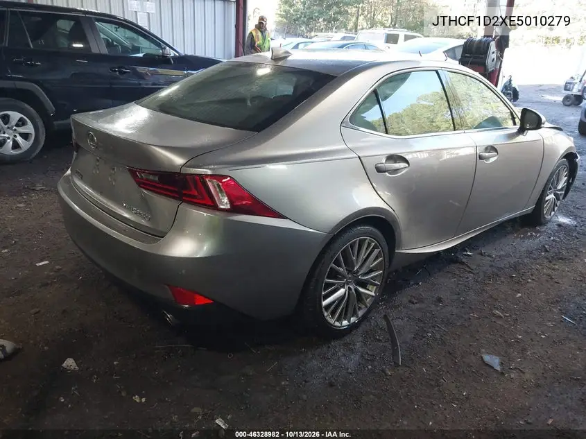 2014 LEXUS IS VIN JTHCF1D2XE5010279 — фото 4