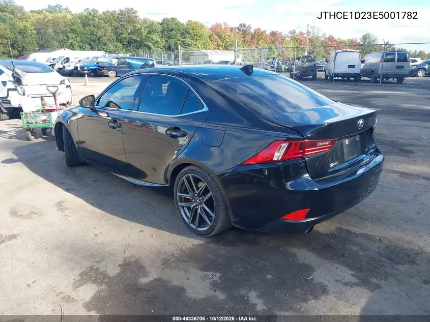 2014 LEXUS IS VIN JTHCE1D23E5001782 — фото 3