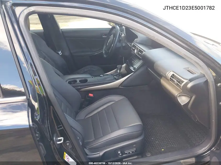 2014 LEXUS IS VIN JTHCE1D23E5001782 — фото 5
