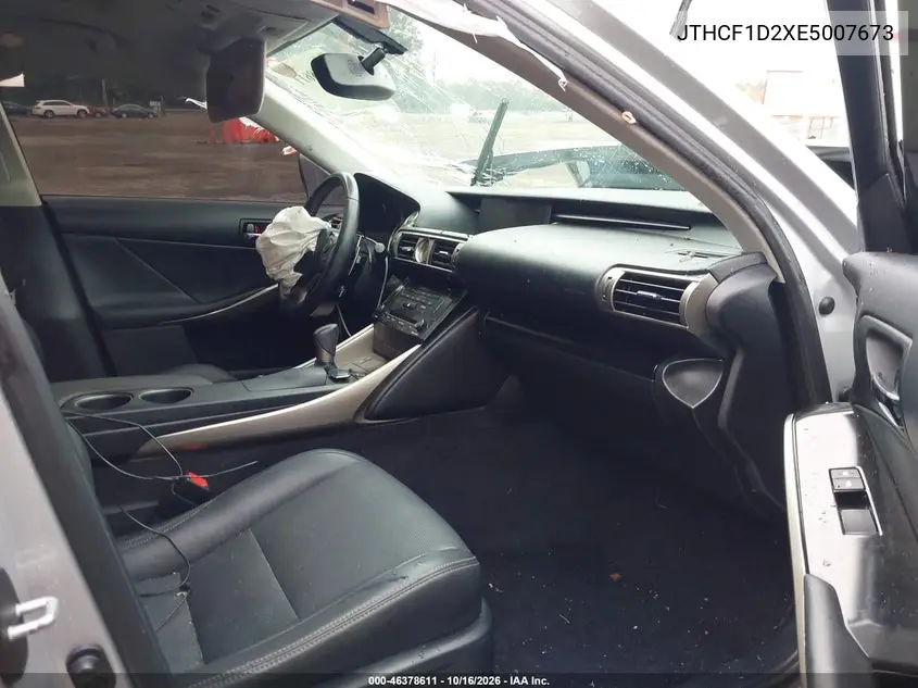 2014 LEXUS IS VIN JTHCF1D2XE5007673 — фото 5