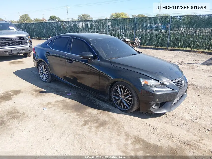 LEXUS IS 2014, VIN JTHCF1D23E5001598