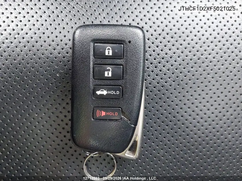 2015 LEXUS IS VIN JTHCF1D2XF5021025 — фото 11