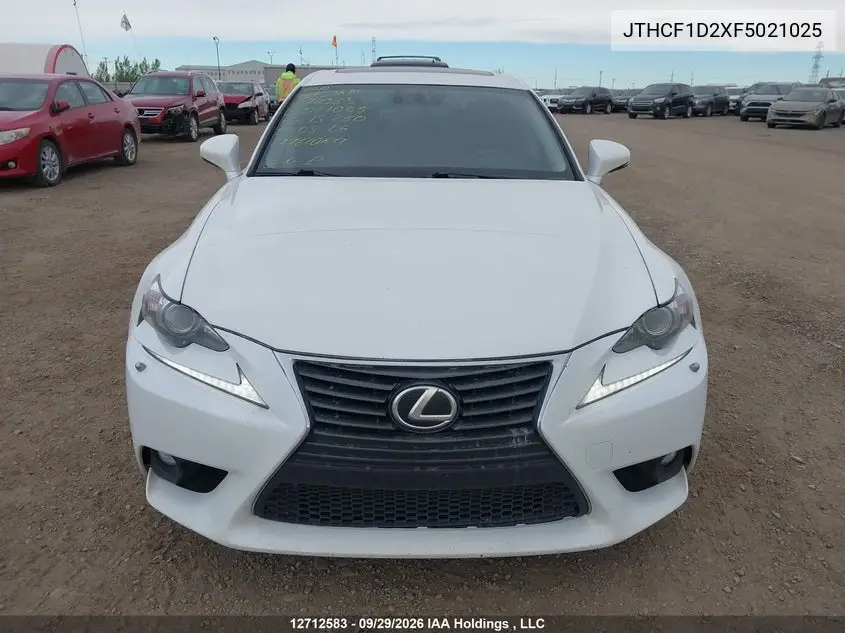 2015 LEXUS IS VIN JTHCF1D2XF5021025 — фото 12