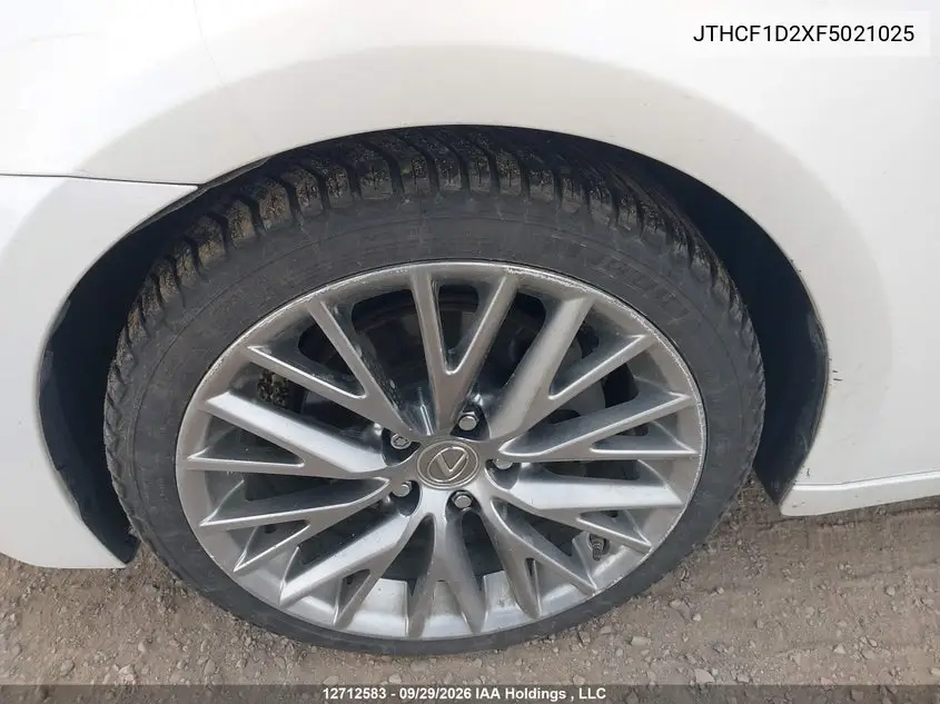 2015 LEXUS IS VIN JTHCF1D2XF5021025 — фото 22
