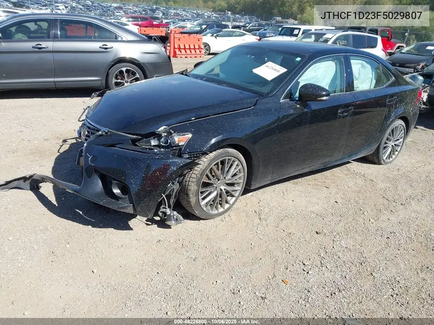 2015 LEXUS IS VIN JTHCF1D23F5029807 — фото 2