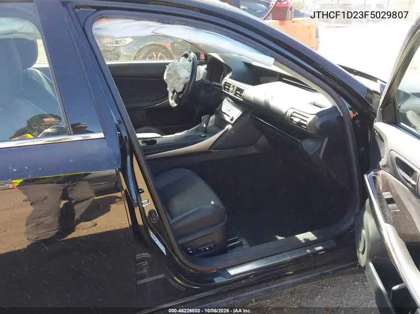 2015 LEXUS IS VIN JTHCF1D23F5029807 — фото 5