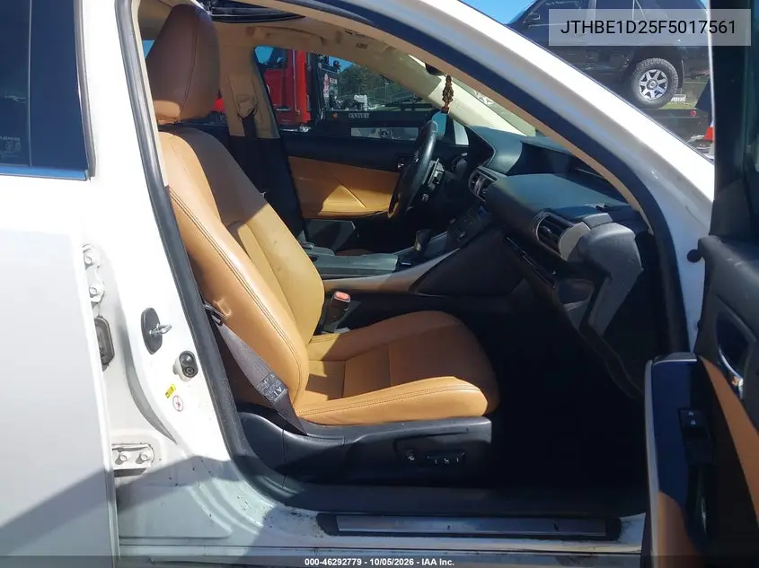 2015 LEXUS IS VIN JTHBE1D25F5017561 — фото 5