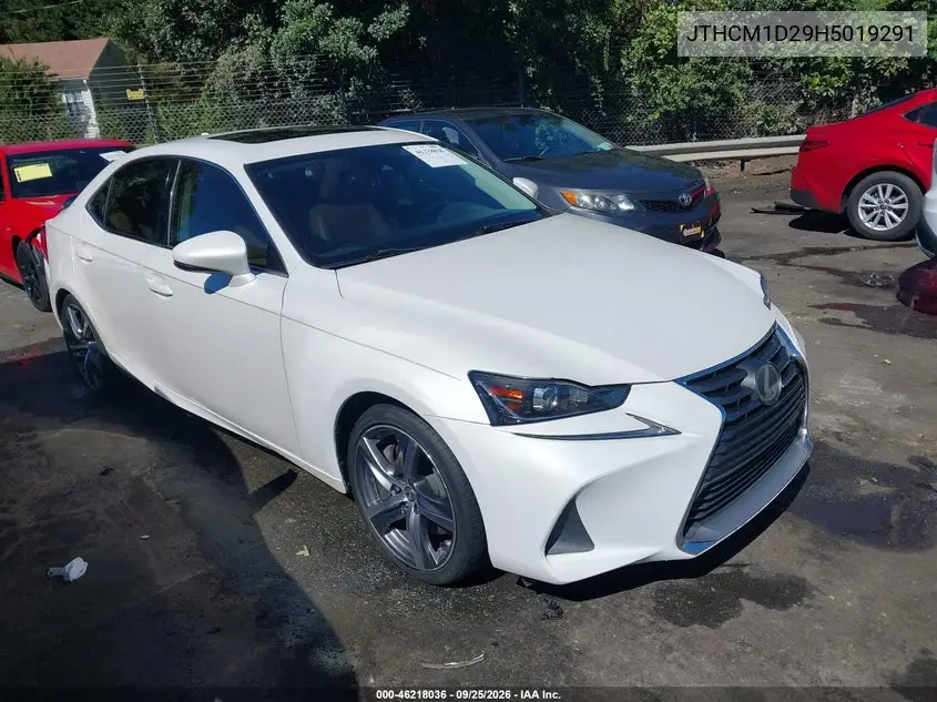 LEXUS IS 2017, VIN JTHCM1D29H5019291