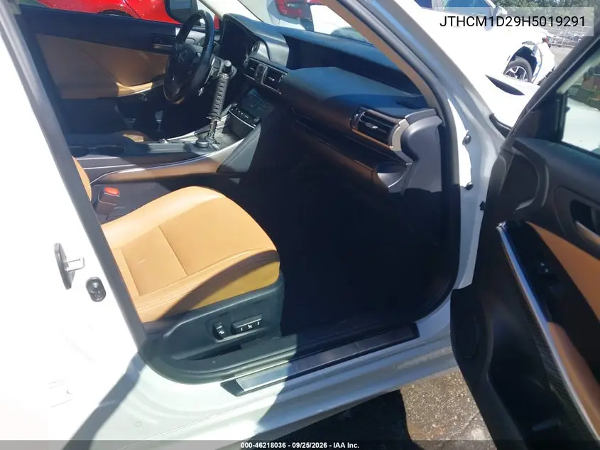 2017 LEXUS IS VIN JTHCM1D29H5019291 — фото 5