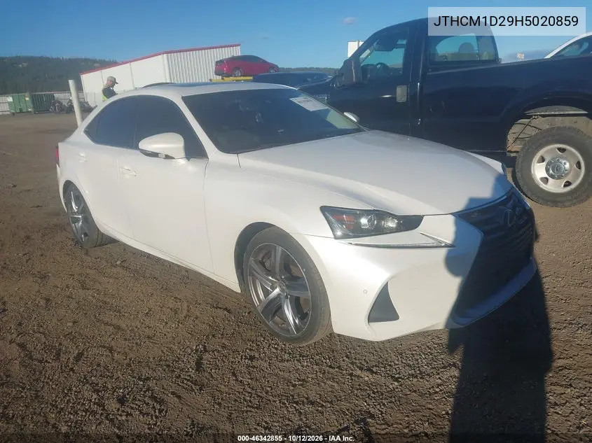 LEXUS IS 2017, VIN JTHCM1D29H5020859