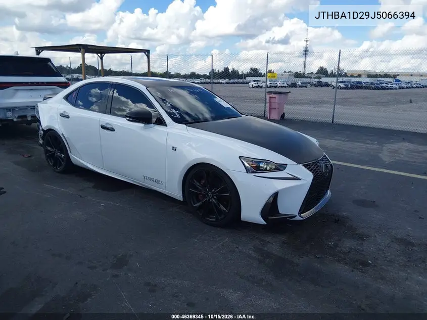 LEXUS IS 2018, VIN JTHBA1D29J5066394