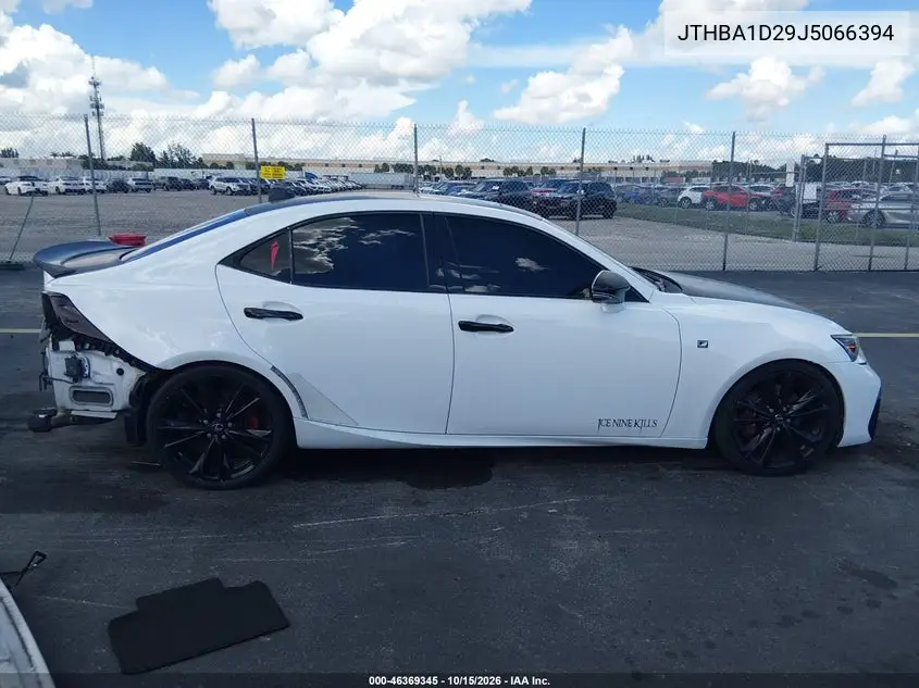 2018 LEXUS IS VIN JTHBA1D29J5066394 — фото 14