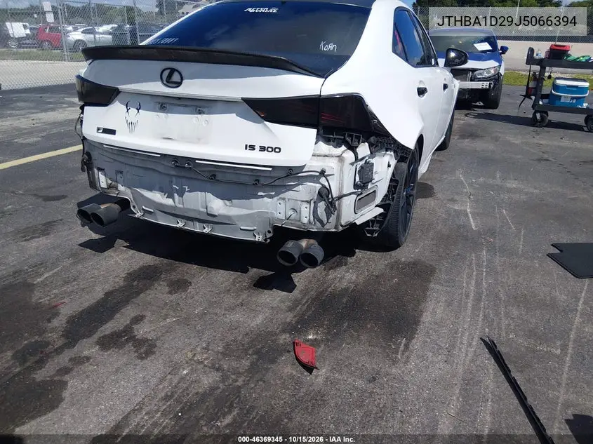 2018 LEXUS IS VIN JTHBA1D29J5066394 — фото 19