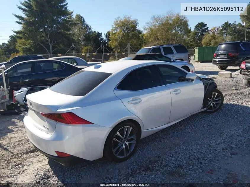 2019 LEXUS IS VIN JTHBA1D26K5095112 — фото 4