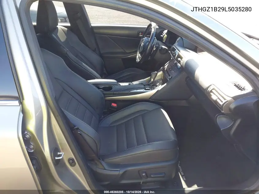 2020 LEXUS IS VIN JTHGZ1B29L5035280 — фото 5