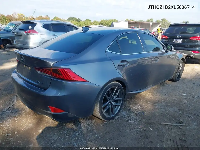 2020 LEXUS IS VIN JTHGZ1B2XL5036714 — фото 4
